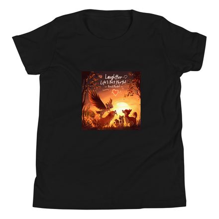 Laughter Life’s Best Photo Youth T-Shirt  | Unisex Kids T-shirts
