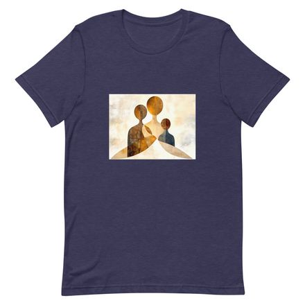 Unified Lines – Modern Family Geometry T-Shirt