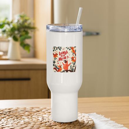 Laugh With Me Me! Kids Travel Mug