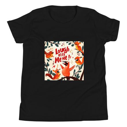 Laugh With Me Me! Kids T-Shirt--Kids Unisex Tees