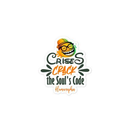 Crack the Crisis Sticker