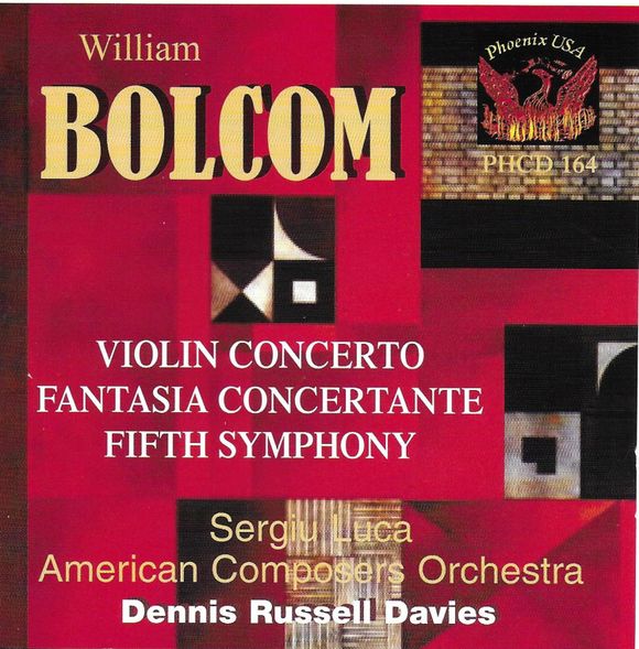 PHCD 164 William Bolcom Orchestral Works