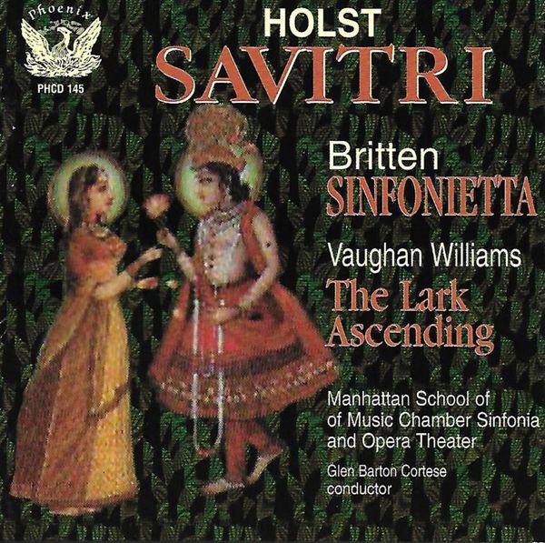 PHCD 145 Gustav Holst: Savitri, Britten: Sinfonietta