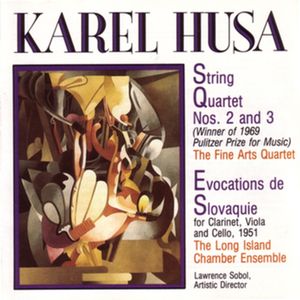 PHCD 113 Karel Husa String Quartets Nos. 2 and 3
