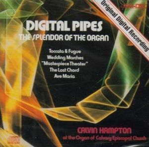 KEM-DISC 1005 &quot;DIGITAL PIPES&quot; Calvin Hampton, organist
