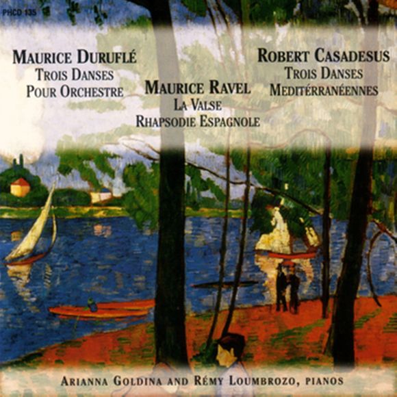 PHCD 135 Ravel/Casadesus/Durufle: Music for Two Pianos