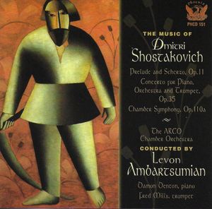 PHCD 151 Shostakovich: Chamber Symphony and Concerto for Piano No.1d 