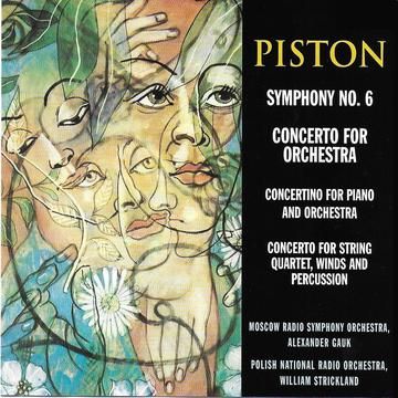 KEM-DISC 1034 Walter Piston ORCHESTRAL WORKS