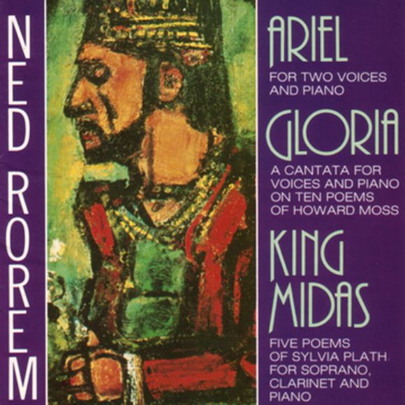 PHCD 126 Ariel, Gloria, King Midas by Ned Rorem