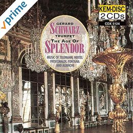 CDX 5124 THE AGE OF SPLENDOR Gerard Schwarz, trumpet (2CDs)
