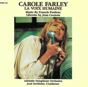 PHCD 131 Poulenc: La Voix Humaine