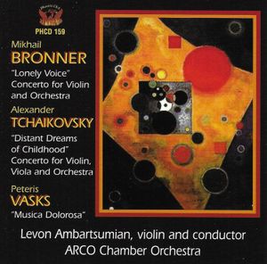 PHCD 159 Bronner, A. Tchaikovsky, Vasks