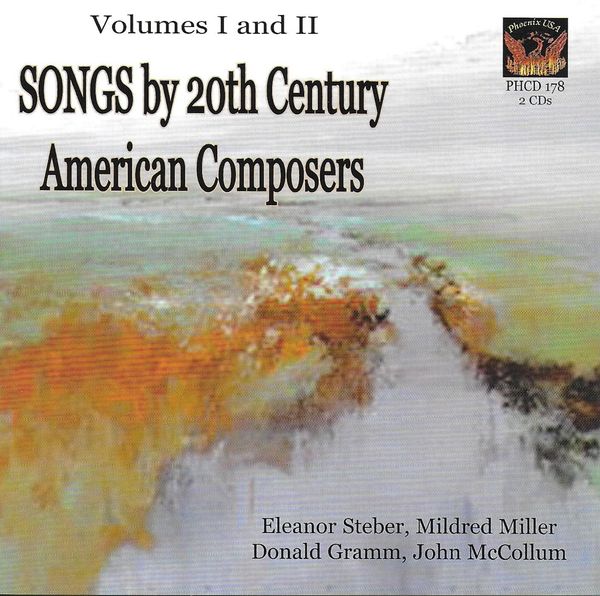 PHCD 178 Songs by 20th Century American Composers 
