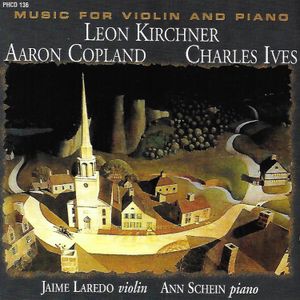 PHCD 136 Violin Sonatas by Copland, Ives, Lees and Kirchner