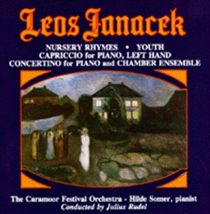 PHCD 109 Leos Janacek, Nursey Rhymes, Capriccio, Concertino for Piano