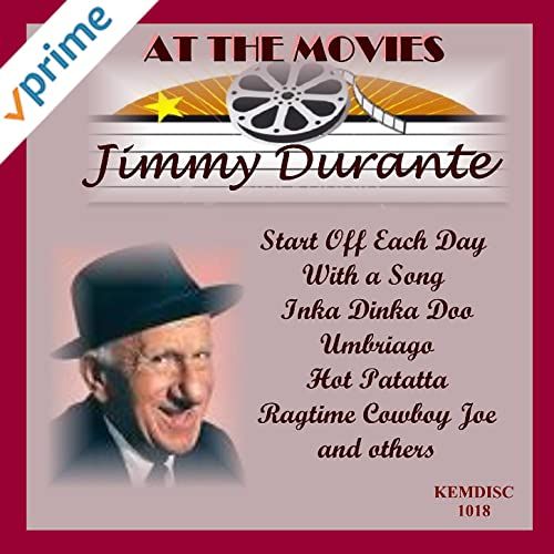 KEM-DISC 1018 "JIMMY DURANTE" At The Movies