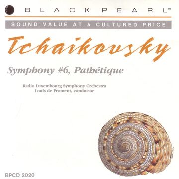 Black Pearl Classics BPCD 2020 TCHAIKOVSKY "Symphony No.6"