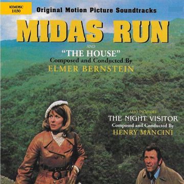 KEM-DISC 1030 "MIDAS RUN" by Elmer Bernstein &amp; "The Night Visitor" by Henry Mancini