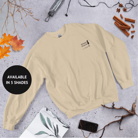 Spooky Season Unisex Embroidered Hoodie