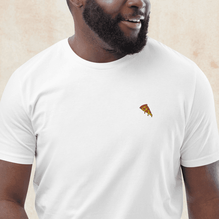 Pizza Embroidered Tee