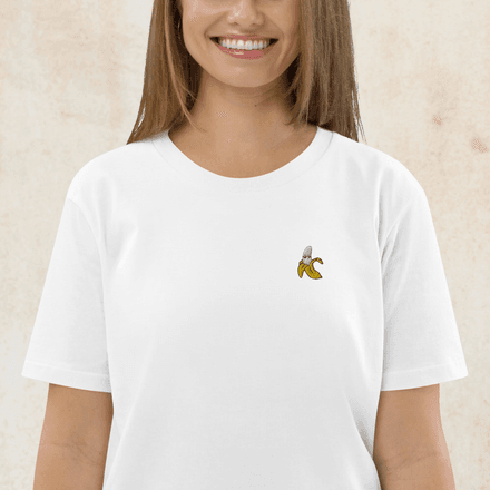 Cool Banana Embroidered Tee