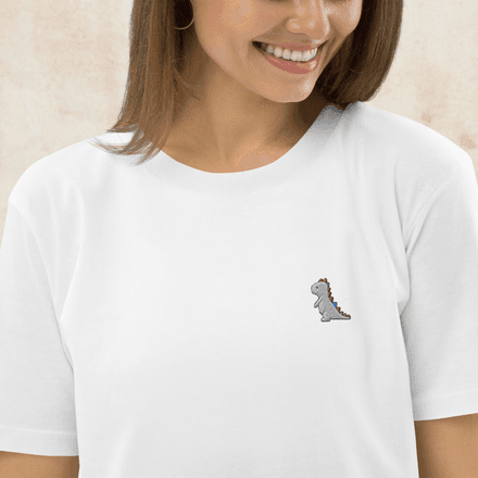 Dino Embroidered Tee