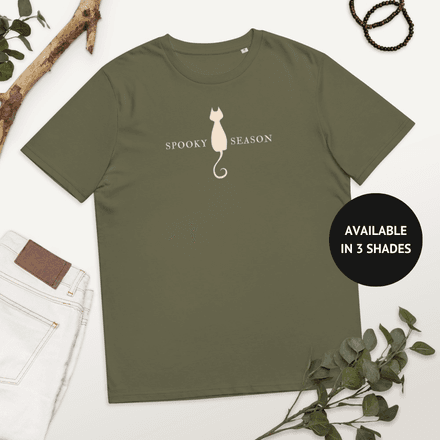 Spooky Season Cat Unisex T-shirt