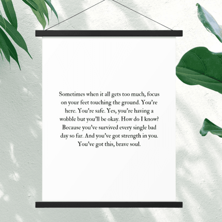 Brave Soul Wall Art