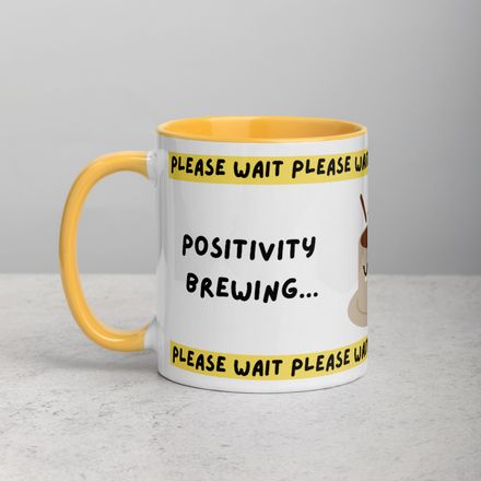 Positivity Brewing mug