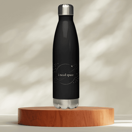 I Need Space Water Bottle