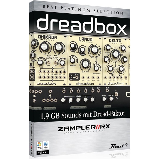 DREADBOX - Modular synth sound bank for Zampler//RX
