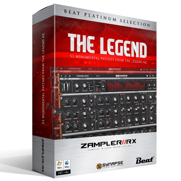 THE LEGEND – 55 monumental Moog patches with Hans Zimmer touch