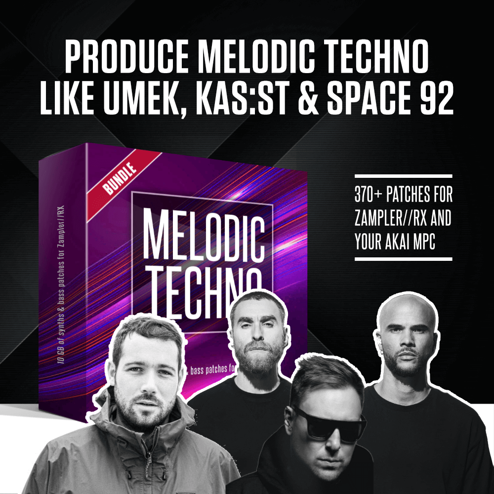MELODIC TECHNO Bundle: Produce Techno like Umek, KAS:ST & Space92