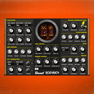 ROEHRICH 12AX7 - Nasty lead &amp; bass synth