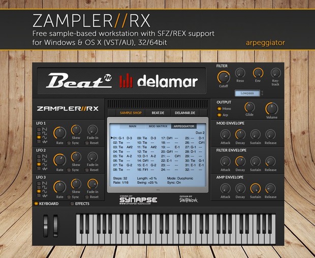 DX7 BLAZE – Yamaha DX7 sound bank for Zampler//RX workstation (Win