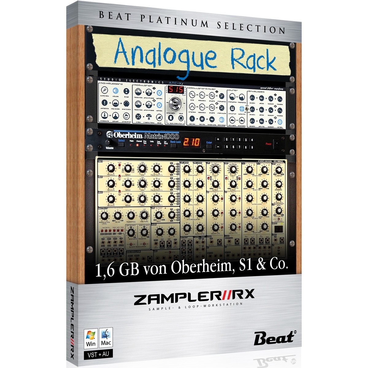 ANALOGUE RACK – pure analogue sounds for Zampler//RX workstation (Win ...