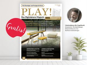 PLAY! Das Digitalpiano Magazin 2026 – Der umfassende Guide rund um Digitalpianos [🇩🇪]