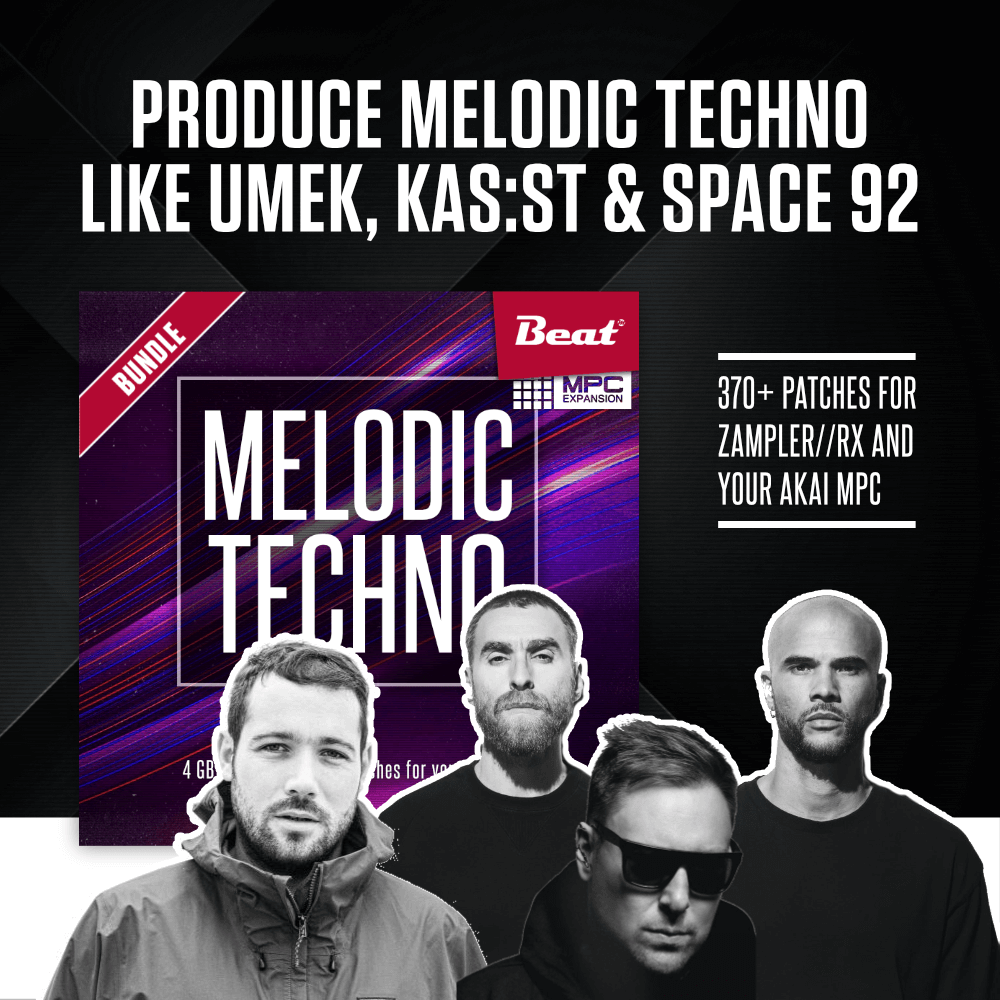 MELODIC TECHNO Bundle: Produce Techno like Umek, KAS:ST & Space92