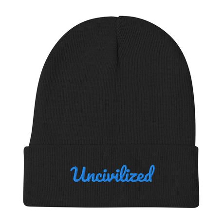 Uncivilized Knit Beanie