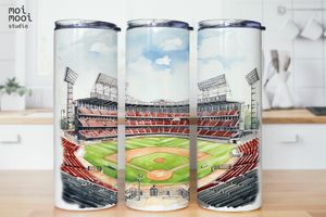 Baseball Sports 20oz Tumbler Design