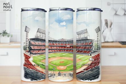 Baseball Sports 20oz Tumbler Design