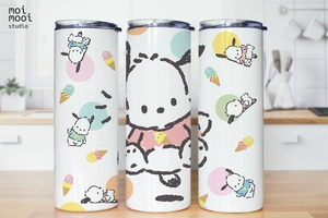 Sanrio Pochacco Hello Kitty Kawaii Puppy 20oz Tumbler Design