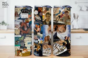Titanic Movie 20oz Tumbler Design