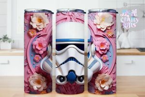 Star Wars Galaxy 3D 20oz Tumbler Design