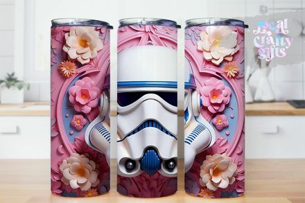 Star Wars Galaxy 3D 20oz Tumbler Design