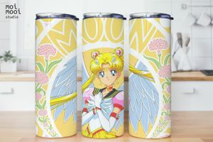 Sailor Moon Princess Anime 20oz Tumbler Design