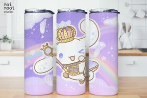 Sanrio Hello Kitty Cinnamonroll Kawaii Puppy 20oz Tumbler Design