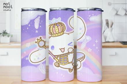 Sanrio Hello Kitty Cinnamonroll Kawaii Puppy 20oz Tumbler Design