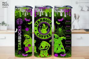 Halloween Oogie Boogie Nightmare before Christmas 20oz Tumbler Design