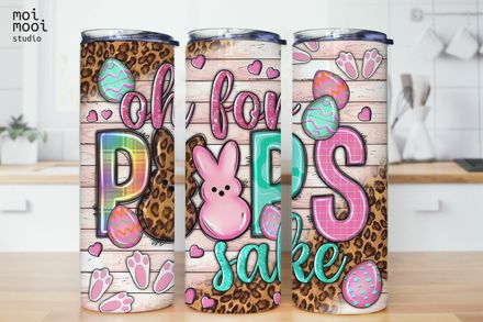 EASTER Peeps Bunny Rabbit Spring 20oz Tumbler Design